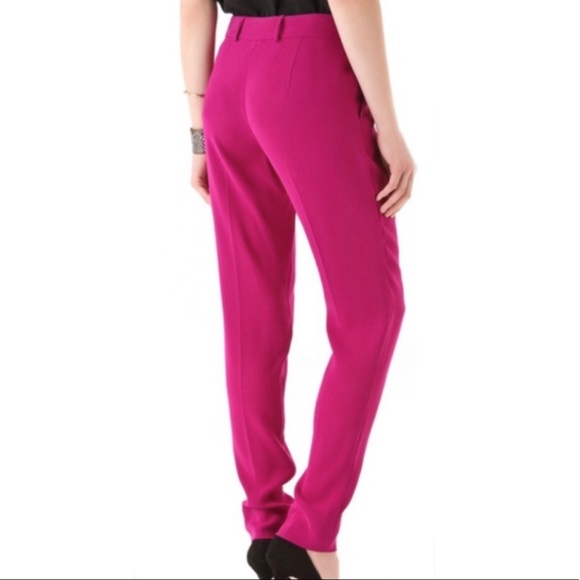DVF Jacques Cady Crepe Pants - Picture 2 of 6
